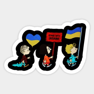 Stand with ukraine Sticker